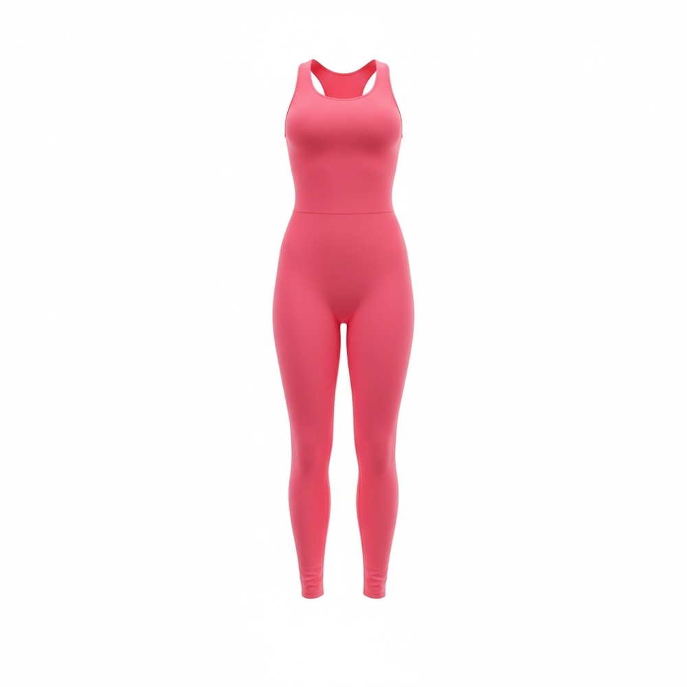 Barbiecore Hot Pink Snatched Sculpting Unitard